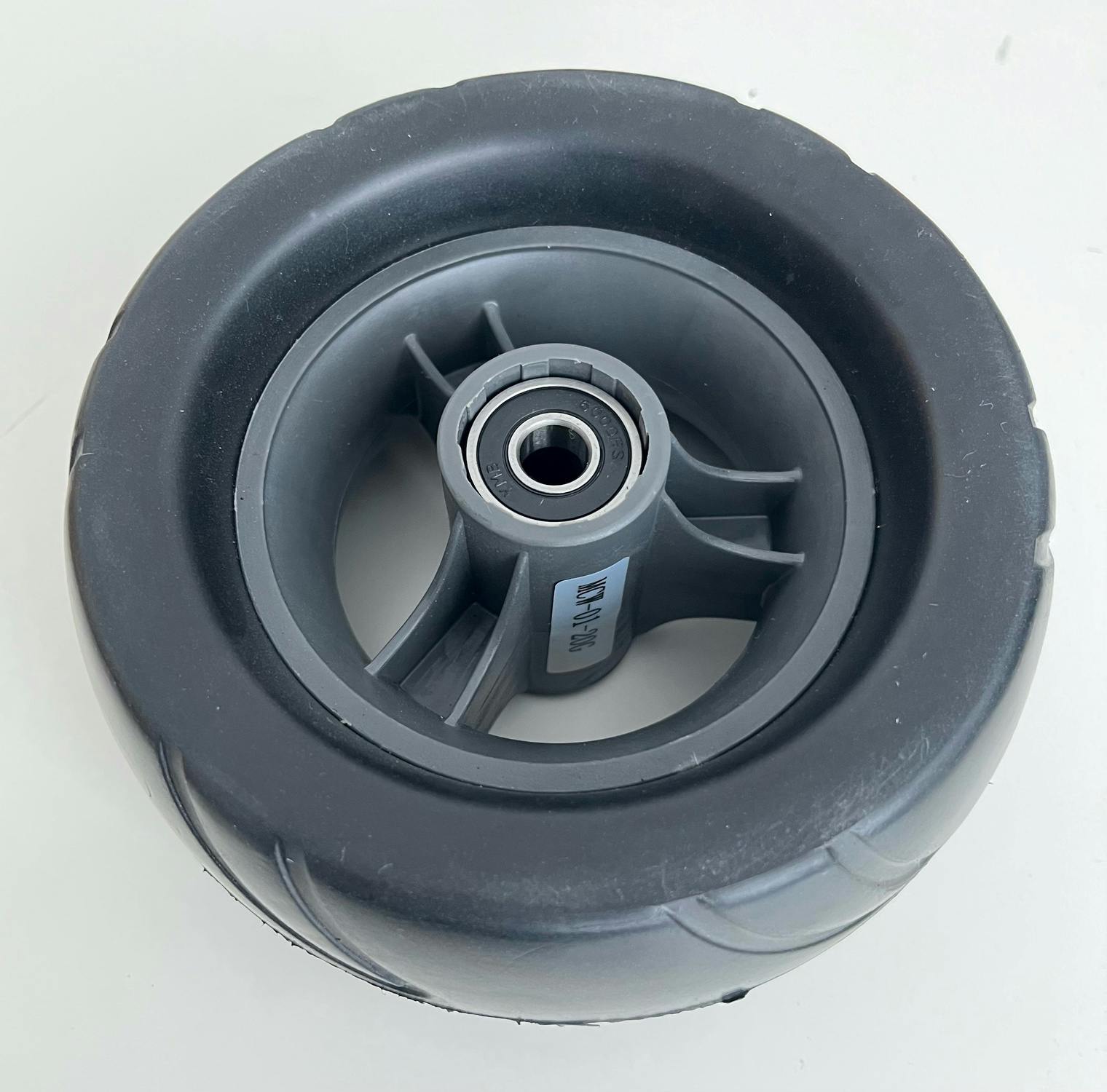 Motocaddy Front Wheel Black w/ grey spokes